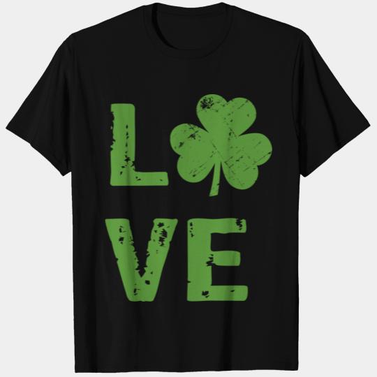 love St Patricks Day, Irish Green T Shirts