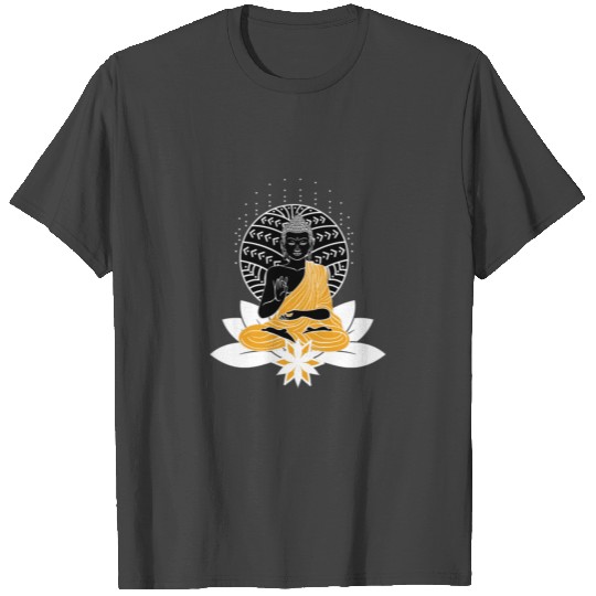 buddha spiritual namaste meditaion goa T Shirts