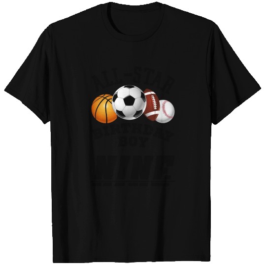 All-Star Birthday Boy/9th Birthday Sport T Shirts