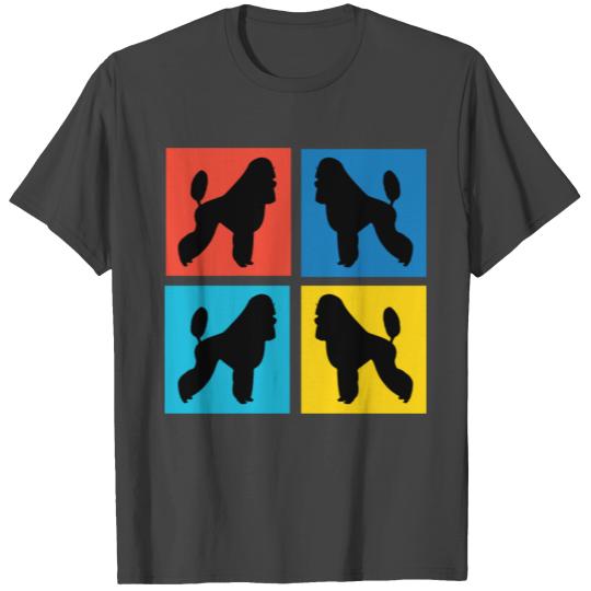 Poodle Dog Retro Vintage Style Gift Idea T Shirts