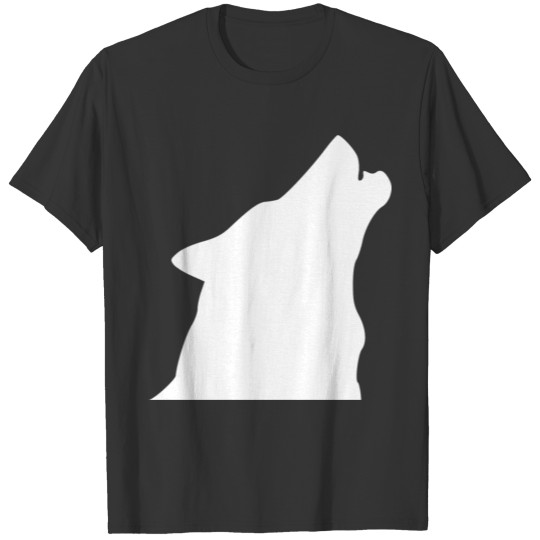 Abstract Wolf Design T Shirts