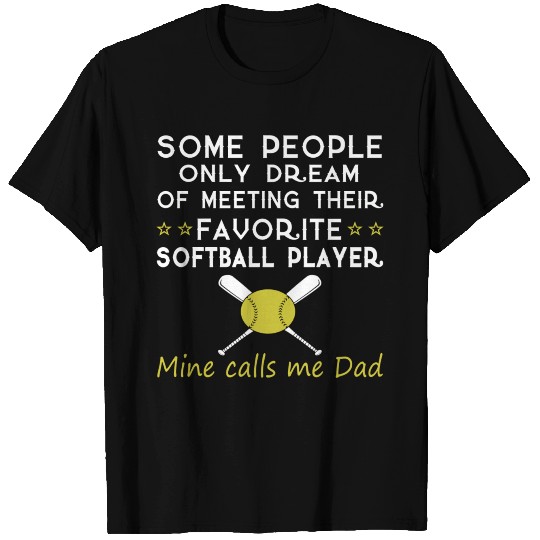 SOFTBALL DAD T Shirts