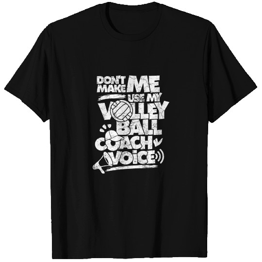 My Volleyball Coach Voice Funny T Shirts