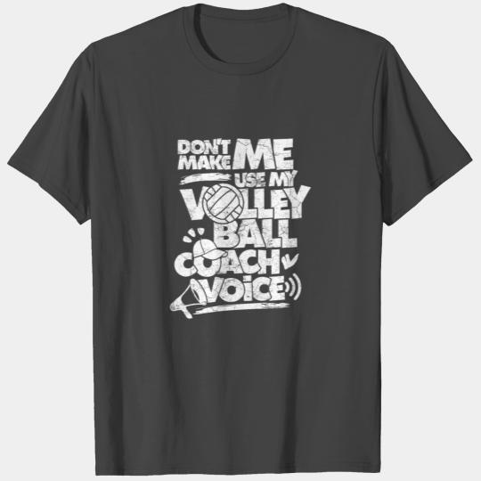 My Volleyball Coach Voice Funny T Shirts