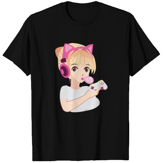 Typical Gamer Girl Gaming Controller Nerd Gift T Shirts