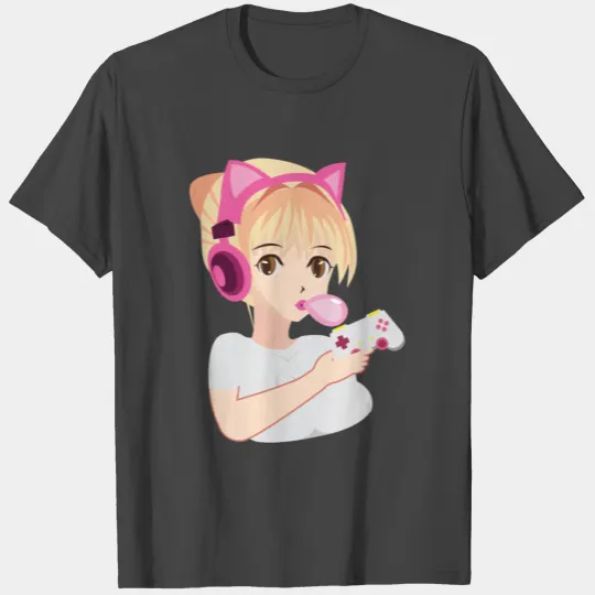Typical Gamer Girl Gaming Controller Nerd Gift T Shirts