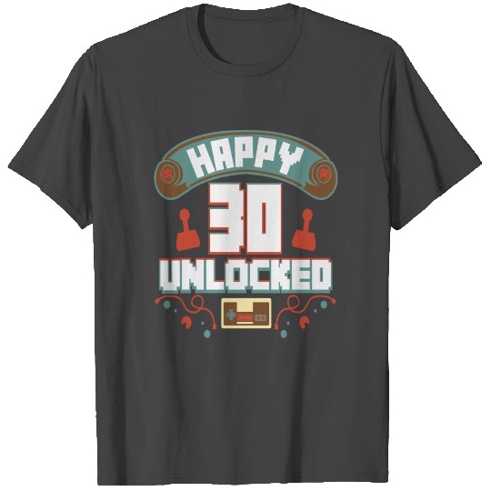Level Up Typical Gamer Gaming Retro 30 Player Gift T Shirts