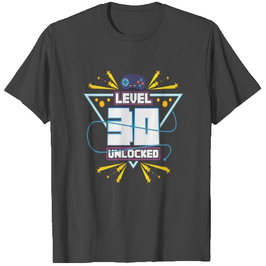 Level Up Typical Gamer Gaming Nerd 30 Player Gift T Shirts