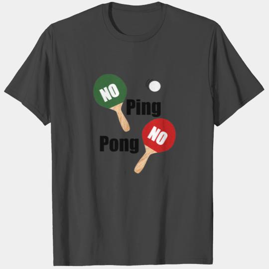 Cool Table Tennis Ping Pong Pingpong Gift T Shirts