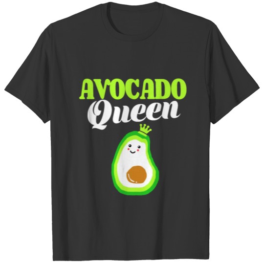 Avocado Vegan Funny Guacamole Cartoon Vegetable T-shirt