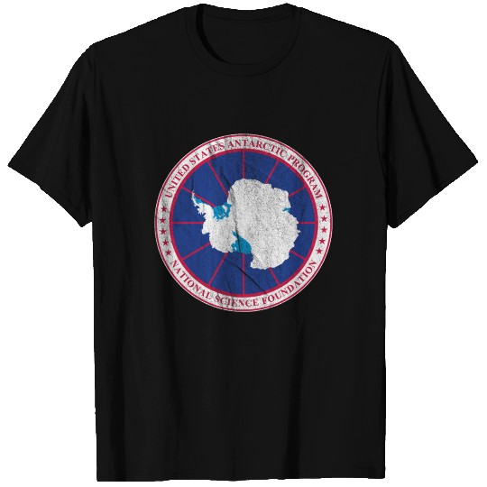 Antarctica USA Science Program Patch T Shirts