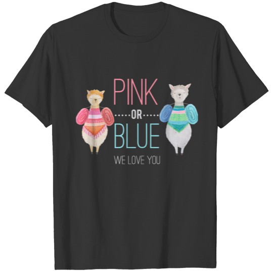 gender reveal baby family pregnancy Gift T-shirt