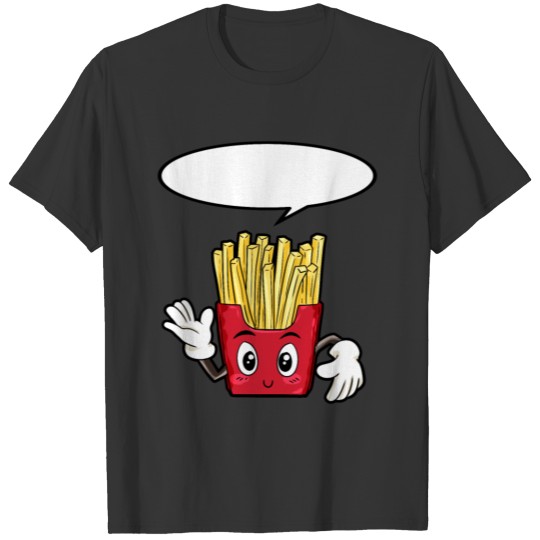 French fries food gourmet gift T-shirt