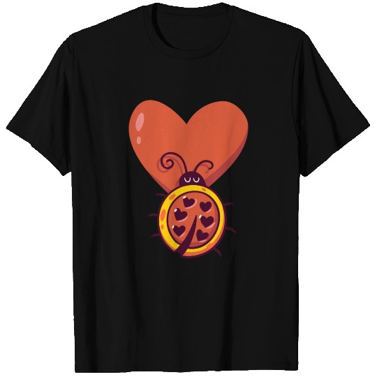 A LOVE BUG BIT MY HEART T Shirts