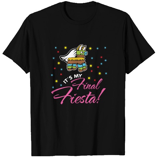 Final Fiesta Bride T Shirts Bachelorette Party Pinata