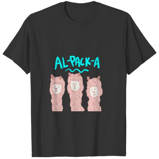 Alpaca Friends AlPackA for Men, Women and Kids T-shirt
