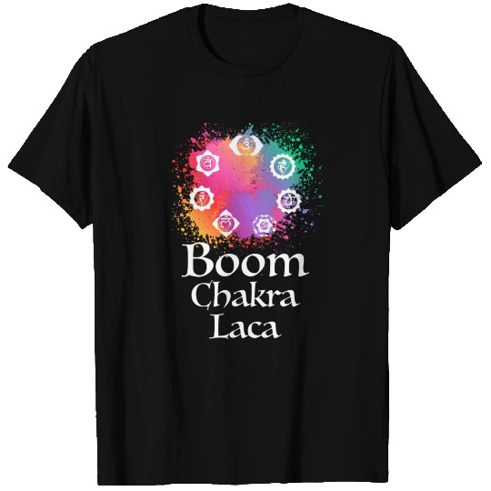 Boom Chakra Laca - Buddha, Buddhism, Yoga T Shirts