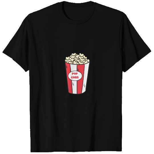 Pop Corn design T Shirts