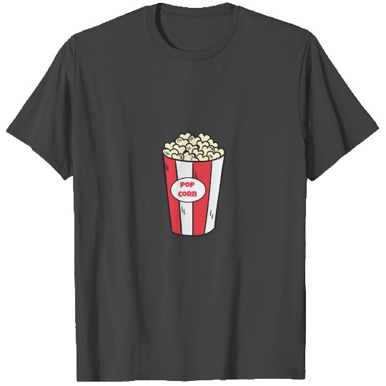 Pop Corn design T Shirts