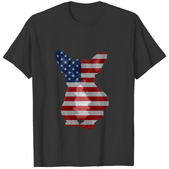 Boston Terrier T Shirts USA Flag 4th of July Dog