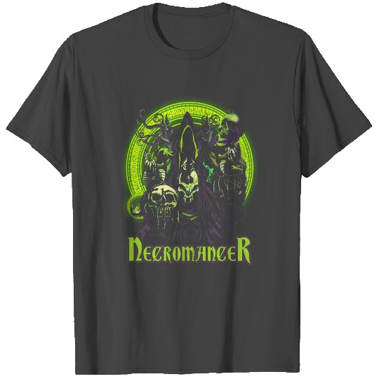 Necromancer Fantasy Class T Shirts for Gamers