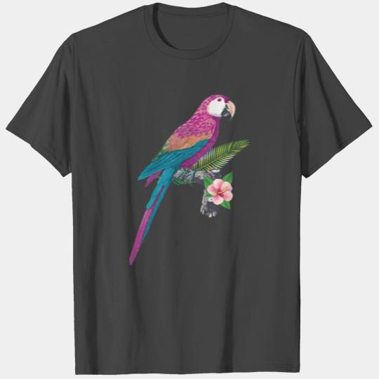 Tropical Bird Parrot Macaw Ornithologist Cool Gift T Shirts