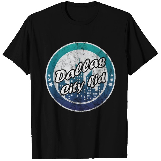 Dallas city kid worn look T Shirts