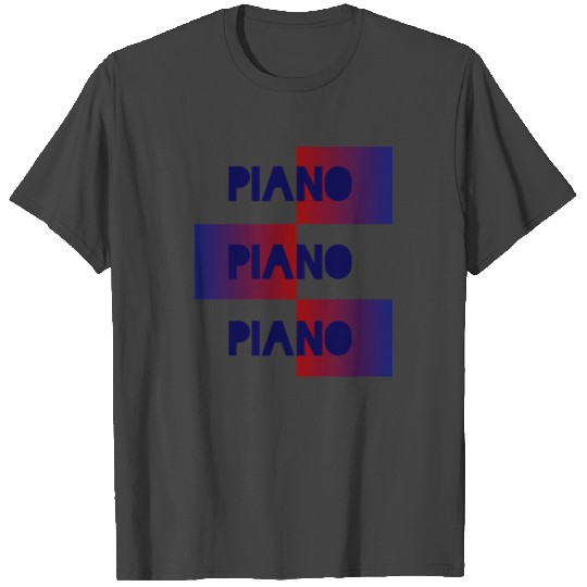 Piano Fortepiano Keyboard classic Teacher Gift T Shirts