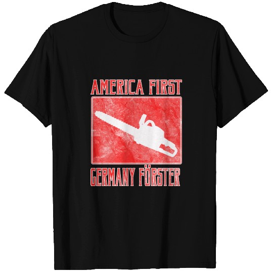 America First Germany Firster Proud German Gift T Shirts