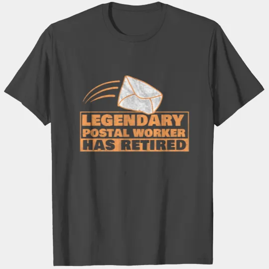 Funny Post Office Retired Postal Worker Gift Idea T Shirts