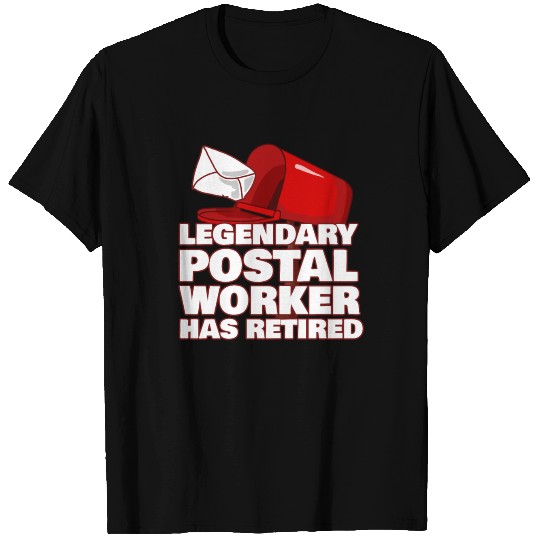 Funny Post Office Retired Postal Worker Gift Idea T Shirts
