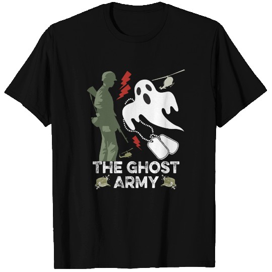 Vintage Ghost Army military Gift Allied T Shirts