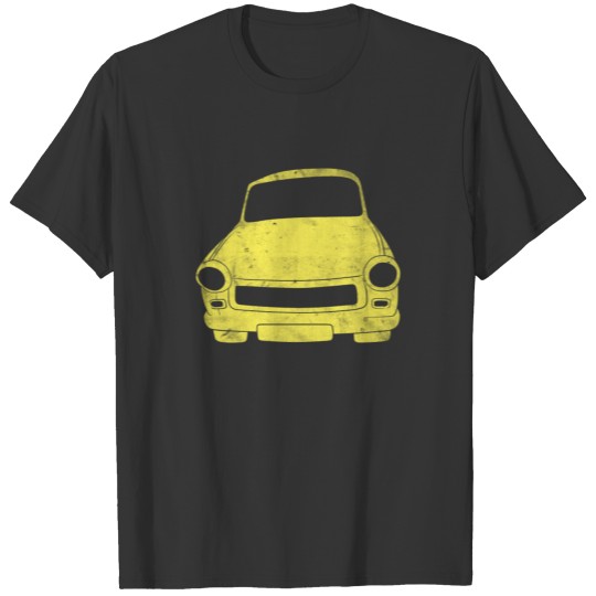 Car Vintage Retro Yellow Nostalgia Gift T Shirts