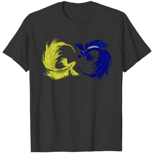 Fish Jellyfish Sea Colorful Sea Creatures Gift T Shirts