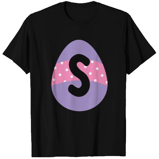 Easter Letter S Monogram Dark 65899726Easter Lette T Shirts