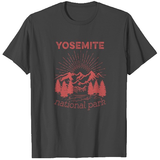 Yosemite National Park Bear Hiking Camping Gift T Shirts