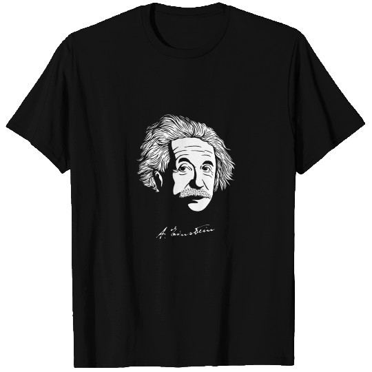 Albert Einstein Signature T Shirts