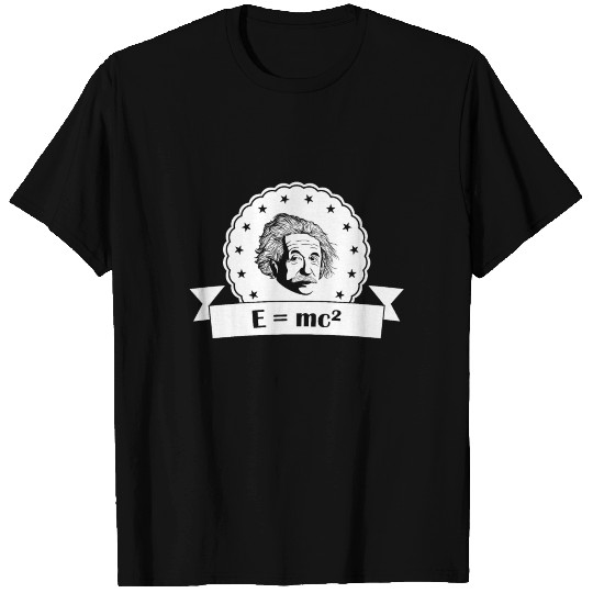 Albert Einstein Formula E = mc² T Shirts