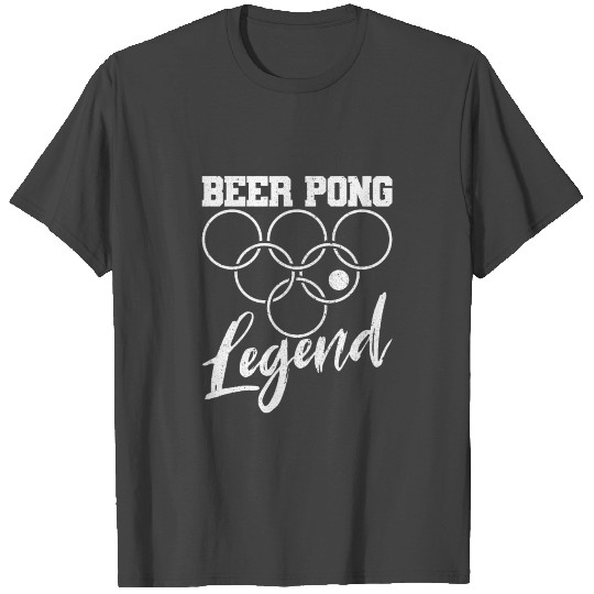 Beer Pong Legend Ping Pong Party Game Alcohol Gift T Shirts