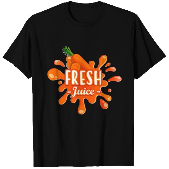 Fresh juice carrot T Shirts