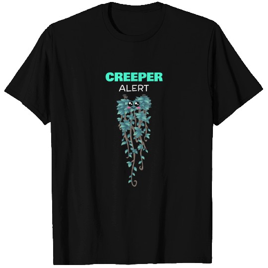 Creeper Alert Funny Vine Pun T Shirts