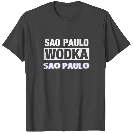 Sao Paulo Brazil Wodka T Shirts