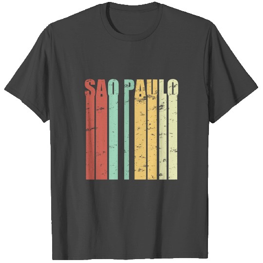 Sao Paulo Brazil Vintage T Shirts