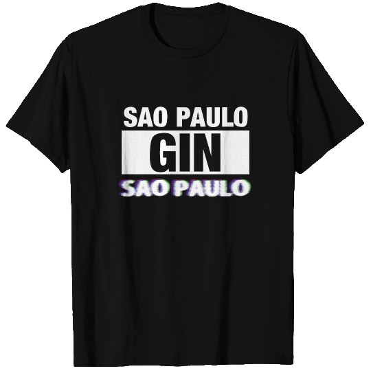 Sao Paulo Brazil Gin T Shirts