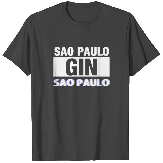 Sao Paulo Brazil Gin T Shirts