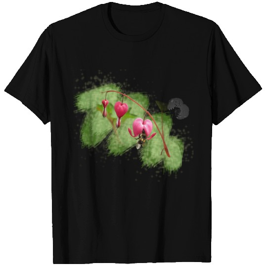 Bleeding Heart Bee T Shirts