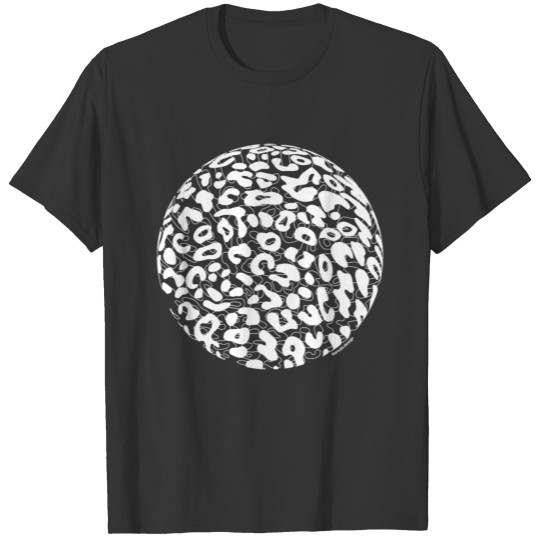 Leopard Print (White) T Shirts