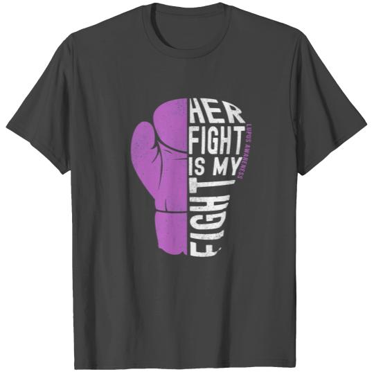 Lupus Awareness - Her Fight Is My Fight T Shirts