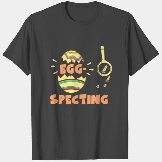 Easter Pregnancy Announcement Eggspecting Mom Gift T Shirts