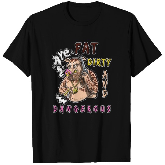 Gangster Pig T Shirts